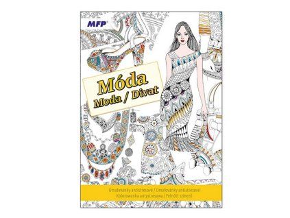 Antistresové omalovánky A4 - Móda