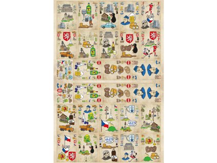 Karty České prší