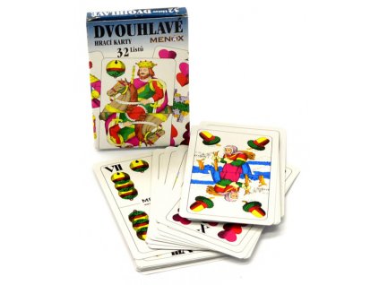 Karty Mariáš dvouhlavé