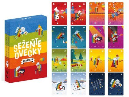 Karty hrací - Kvarteto Česká televize Déčko