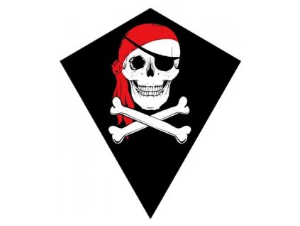 Létající drak Pirát, 70 x 60 cm