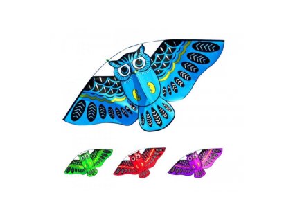 Létající drak Sova, 110 x 50 cm