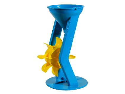 Mlýnek na vodu a písek, modrý, 25 cm