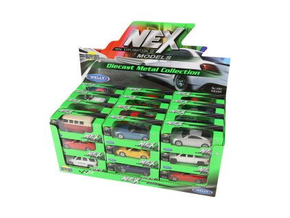 Autíčko 75 mm, různé druhy