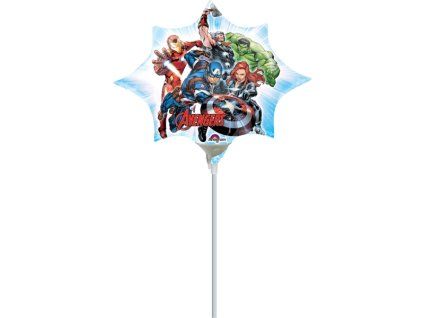 Balónek nafouknutý Avengers, 20 cm