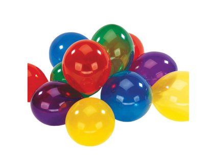 Balónky mix barev, 7 ks