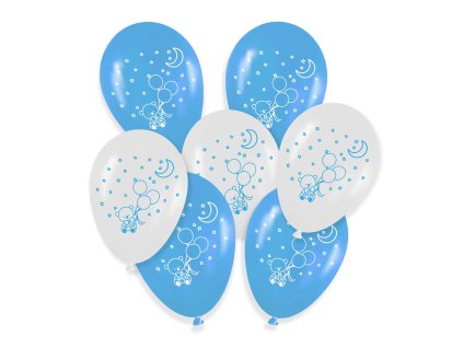 Balónky baby boy, 7 ks