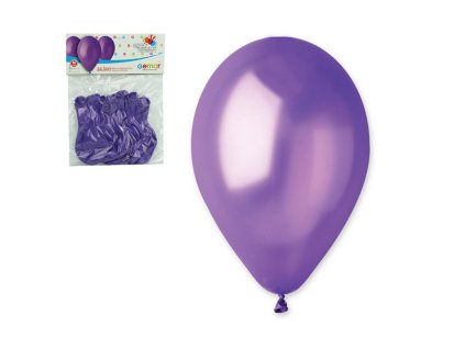 Fialové balónky, 10 ks