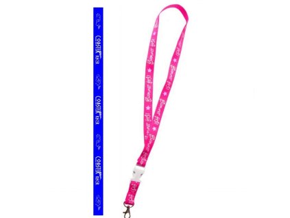 Klíčenka s karabinkou, barevná