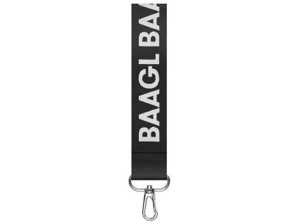 Přívěsek na klíče krátký, černý