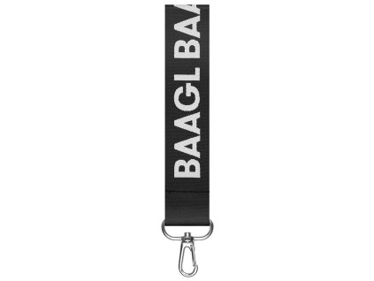 Přívěsek na klíče krátký, černý