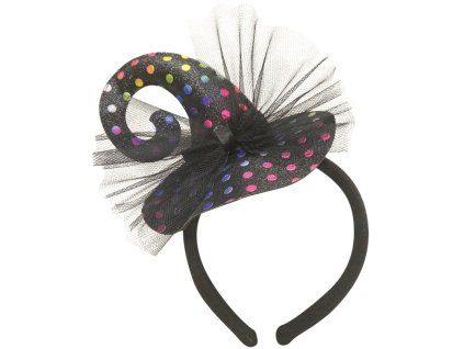 Čelenka čarodejnice s puntíky
