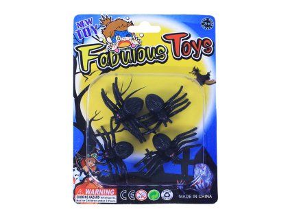 Dekorace Pavouci 4 ks