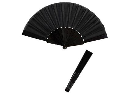 Vějíř černý, 23 cm