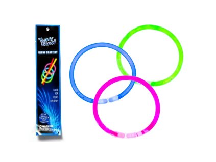 Náramek svítící, 5 ks