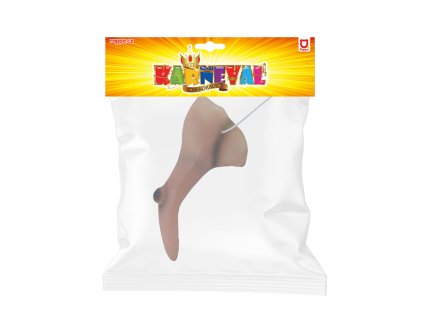 Čarodějnický nos na gumičce