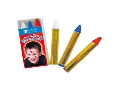 Barvy na obličej trikolóra mini