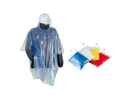 Pláštěnka (pončo), různé barvy