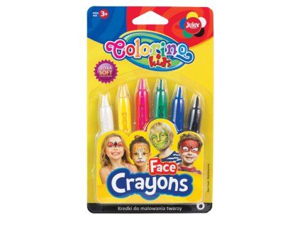 Barvy na obličej Colorino, 6 barev