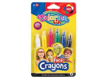 Barvy na obličej Colorino, 6 barev