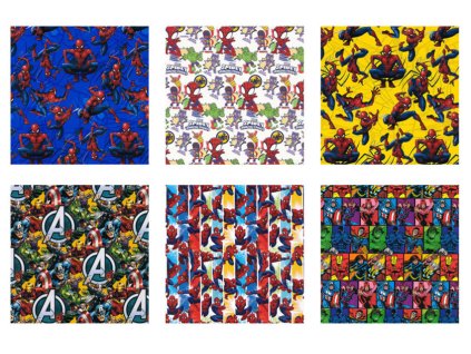 Balící papír dárkový Marvel 70 x 200 cm