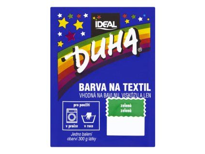 Barva na textil Duha zelená, 15 g