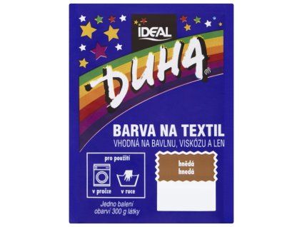Barva na textil Duha hnědá, 15 g