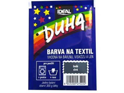Barva na textil Duha šedá, 15 g