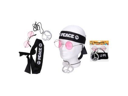 Karnevalový set Hippies