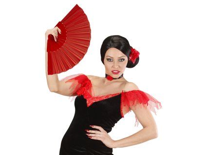 Vějíř červený, 23 cm