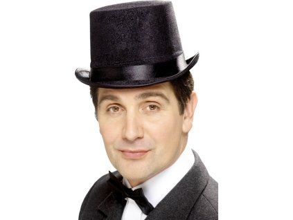 Cylindr se stužkou, černý