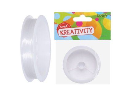 Elastická šňůrka na korálky 14 m