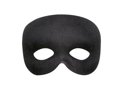 Škraboška černá Fantom