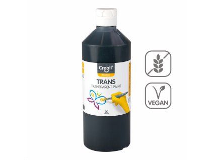 Transparentní barva Creall Trans, 500 ml, černá