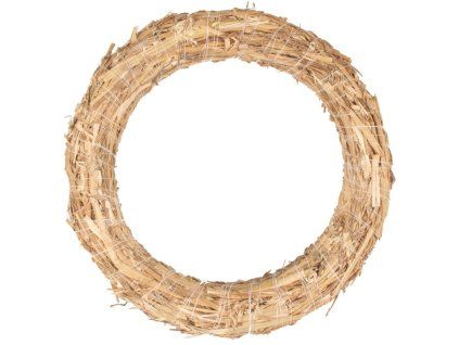 Věnec slaměný, 25 cm