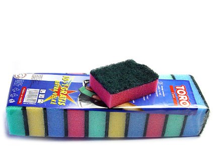 Houba na nádobí, 10 ks