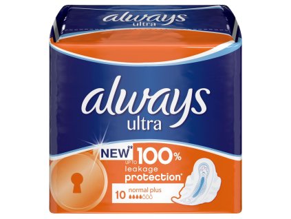Vložky Always ultra normal plus, 10 ks