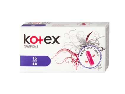 Kotex tampony mini, 16 ks