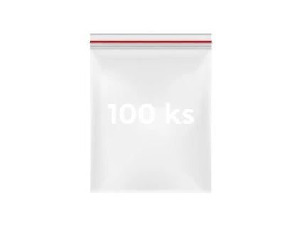 Samozavírací sáček 300 x 400 mm, 100 ks, polyetylen