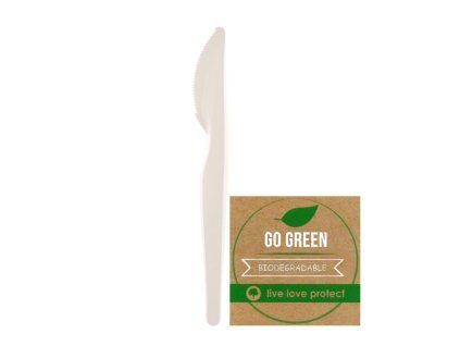 Nůž plastový Go green, 6 ks