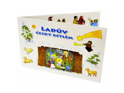 Betlém papírový Josef Lada