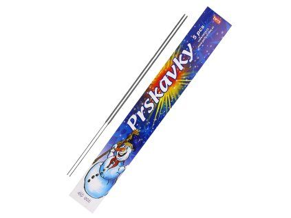 Prskavky 40 cm, 5 ks, vánoční