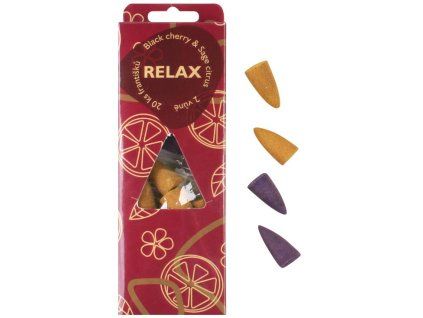 Františky RELAX, Black cherry & Sage citrus, 20 ks