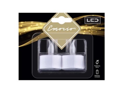 Čajová LED svíčka, 2 ks