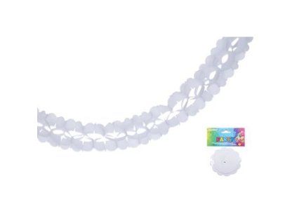 Girlanda bílá, 3,6 m