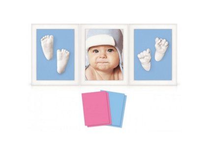 3D Memories odlévací sada + tři bílé rámečky