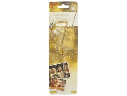 Dortová prskavka číslo 7