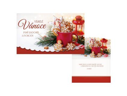 Přání vánoční MFP - Perníčky a kakao