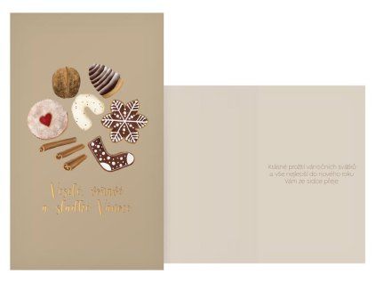 Přání vánoční MFP - Cukroví