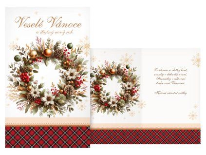 Přání vánoční MFP - Věnec